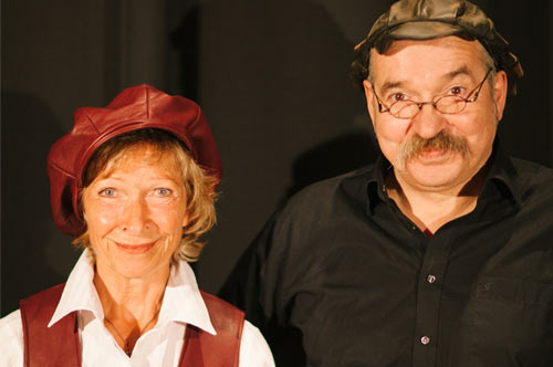 Hellmann und Denker in Die Trommel